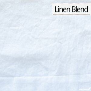 Linen Blend Solid Sheeting Antique White, Nani Iro Summer 2023 by Naomi Ito for Kokka
