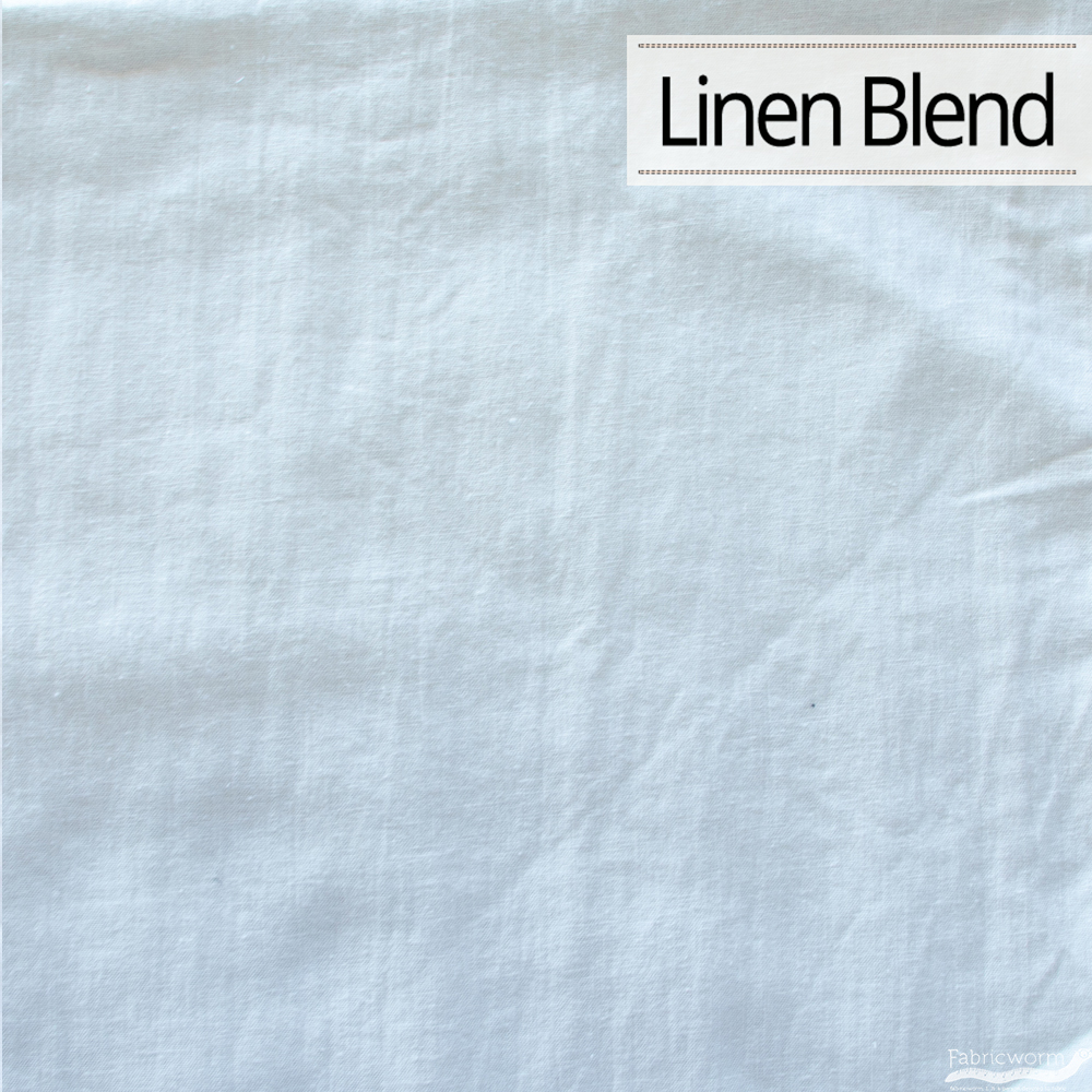 Linen Blend Solid Sheeting Light Gray, Nani Iro Summer 2023 by Naomi Ito for Kokka