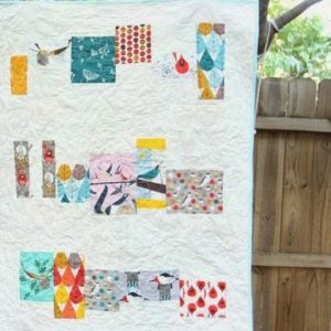 Charley Harper Baby Quilt by Beth of Plum and June